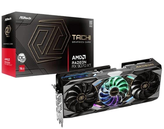 ASRock RX9070XT TC 16GO - Miniature 3