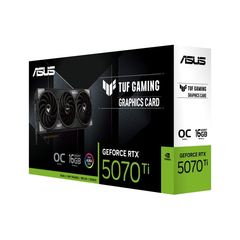Asus TUF Gaming GeForce RTX 5070 Ti 16GB GDDR7 OC Edition - Miniature 3