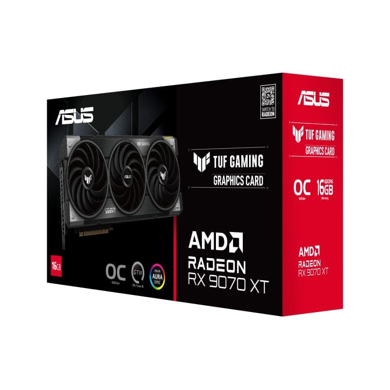 Asus TUF Gaming Radeon RX 9070 XT 16GB GDDR6 OC Edition - Miniature 2