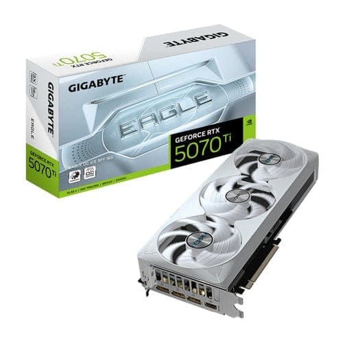 Gigabyte GeForce RTX 5070 Ti EAGLE OC ICE SFF 16G - Miniature 3