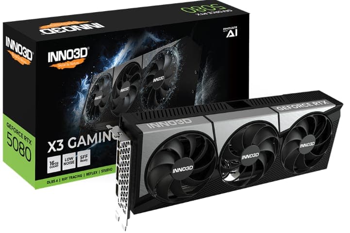 Inno3D RTX 5080 X3 Gaming OC 16GB - Miniature 2