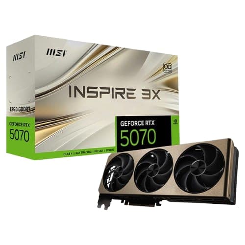 MSI GeForce RTX 5070 12G INSPIRE 3X OC - Miniature 3