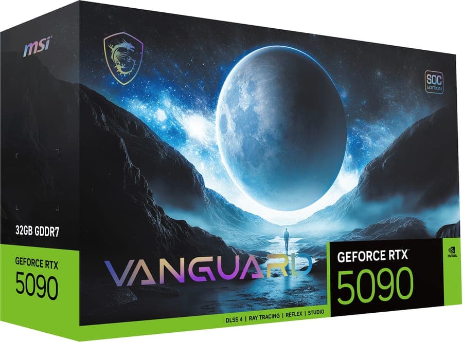 MSI GeForce RTX 5090 32G VANGUARD SOC - Miniature 2