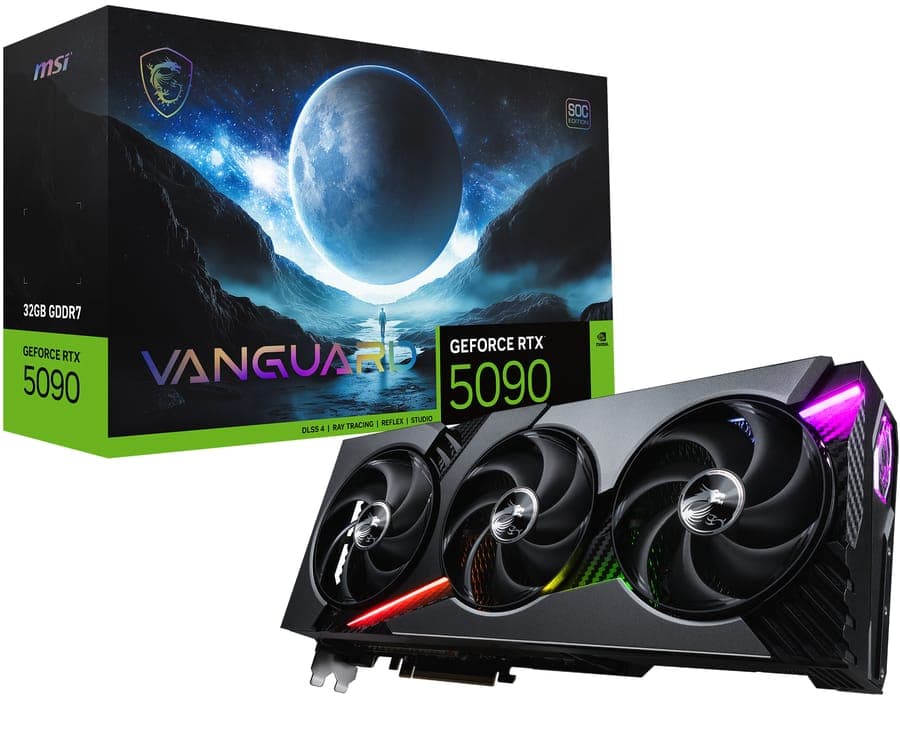 MSI GeForce RTX 5090 32G VANGUARD SOC - Miniature 3