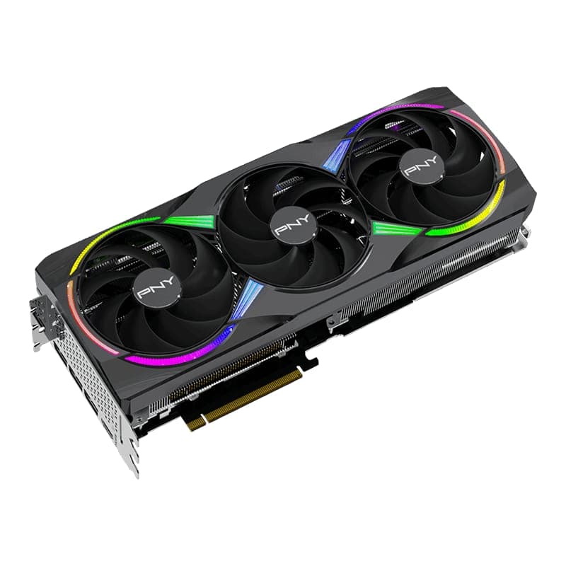 PNY RTX 5080 16GB ARGB Overclocked Triple Fan - Miniature 4
