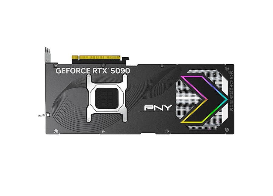 PNY RTX 5090 32GB ARGB Overclocked Triple Fan - Miniature 2