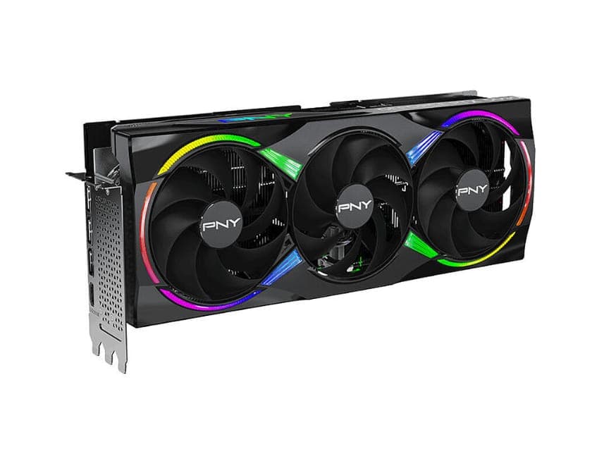 PNY RTX 5090 32GB ARGB Overclocked Triple Fan - Miniature 4