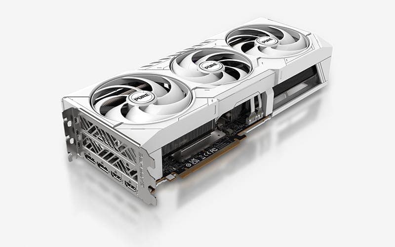 Sapphire Pure Radeon RX 9070 XT GAMING OC 16GB - Miniature 3