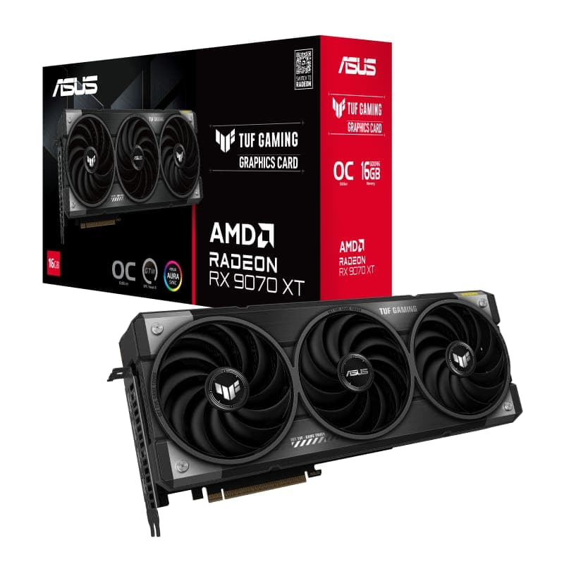 Asus TUF Gaming Radeon RX 9070 XT 16GB GDDR6 OC Edition - Image 1