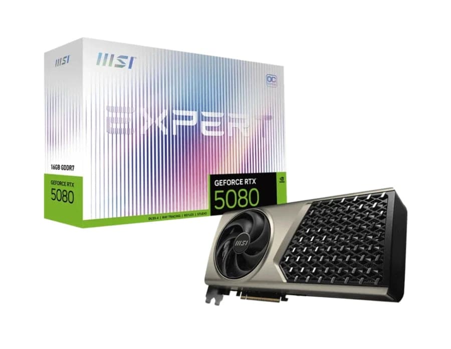 MSI GeForce RTX 5080 16G EXPERT OC - Image 1
